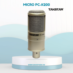 Micro Thu Âm Livestream Takstar PC-K200