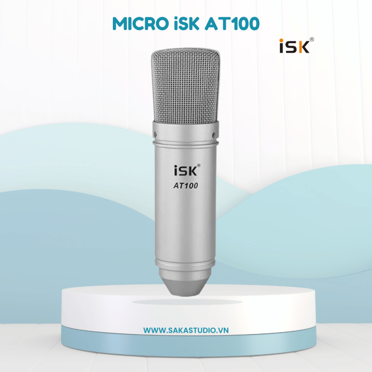 Mic thu âm isk at100