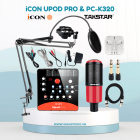 Combo thu âm livestream iCON Upod Pro + Micro Takstar PC-K320