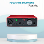 Sound card thu âm chuyên nghiệp Focusrite Solo Gen 3