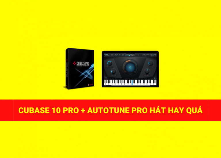 phần mềm cubase 10 auto tune pro