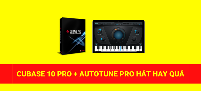 phần mềm cubase 10 auto tune pro