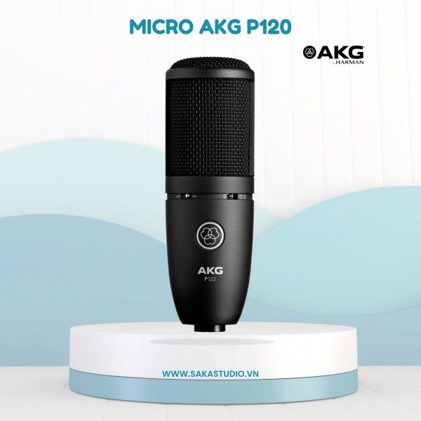 Micro thu âm hát livestream chuyên nghiệp AKG P120