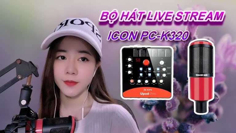Bộ micro livestream icon upod pro pc k320