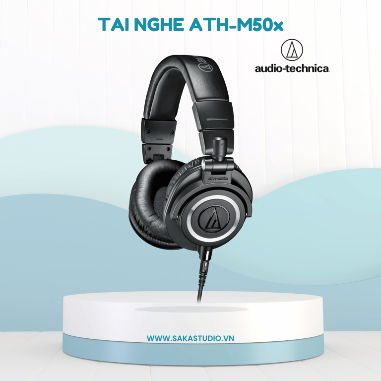 Tai Nghe Kiểm Âm Audio Technica ATH-M50x