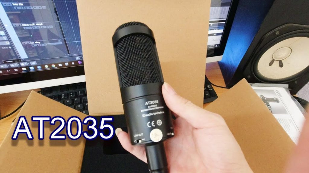 Micro phòng thu chuyên nghiệp Audio Technica AT2035