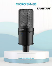 Micro Thu Âm Livestream Takstar SM-8B (2nd Gen)