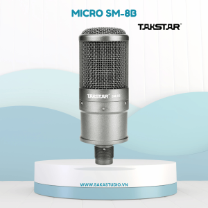 Micro Thu Âm Livestream Takstar SM-8B