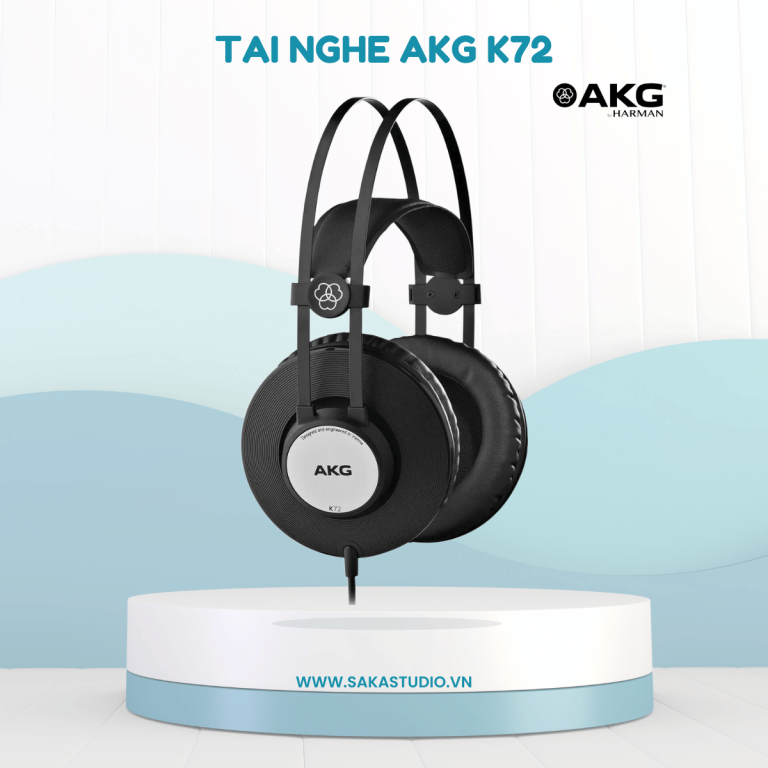 Tai nghe kiểm âm phòng thu AKG K72