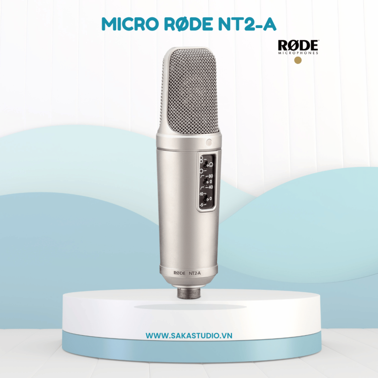 Micro thu âm chuyên nghiệp Rode NT2-A