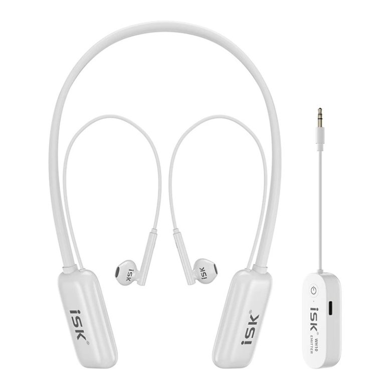 Tai nghe livestream không dây ISK WH10 trắng