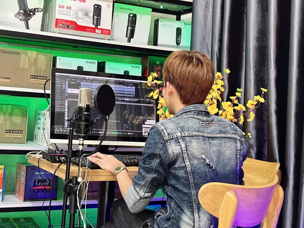 Micro thu âm, micro livestream bắc ninh