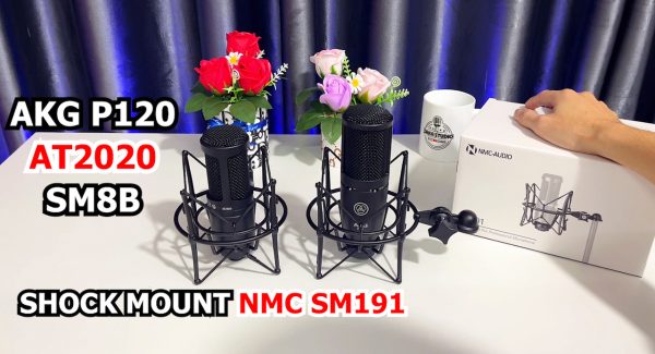 Shock mount NMC AUDIO SM191 – Dùng cho micro AKG P120, AT2020, SM8B
