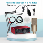 Bộ thu âm Focusrite solo gen 4 micro pc k200