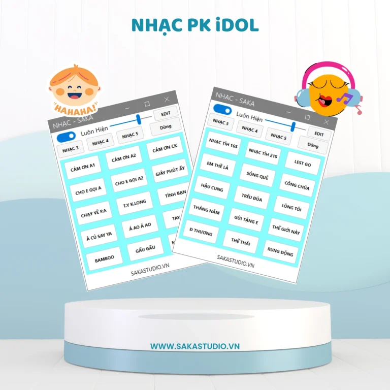 Hiệu ứng nhạc PK idol