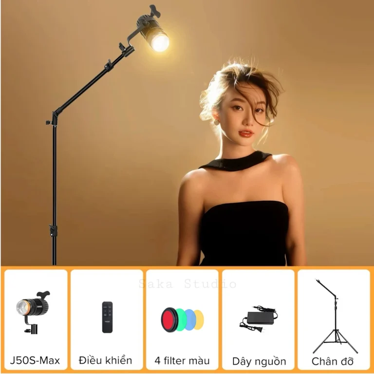 Đèn chiếu tóc idol livestream Yongeer J50S-Max