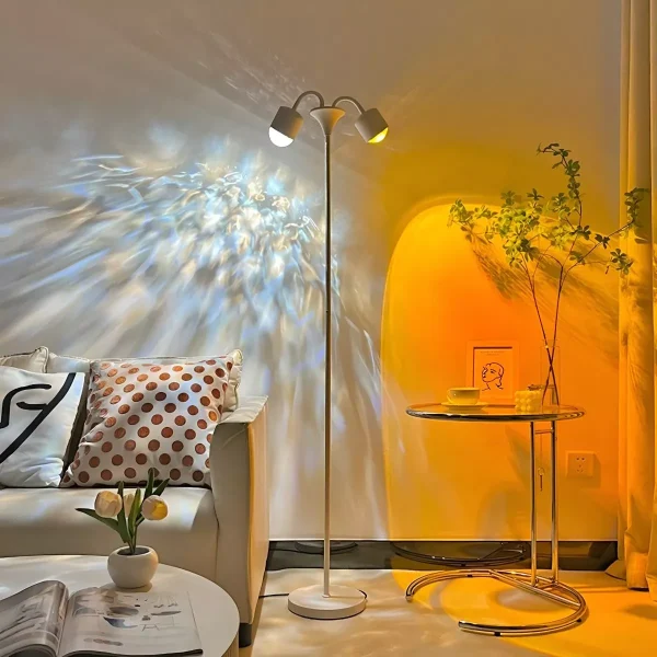 Đèn Sóng Nước Hoàng Hôn, Decor Phòng Livestream